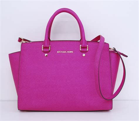 hot pink michael kors purse|Women's Pink Designer Handbags .